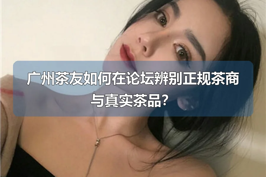 广州茶友如何在论坛辨别正规茶商与真实茶品？